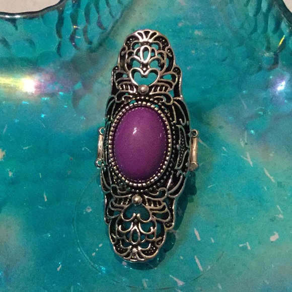 🌹NWOT Fabulous Costume Adjustable Ring Must Have - Picture 5 of 7